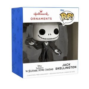 Hallmark Funko Pop Nightmare Before Christmas Jack Skellington Ornament NEW